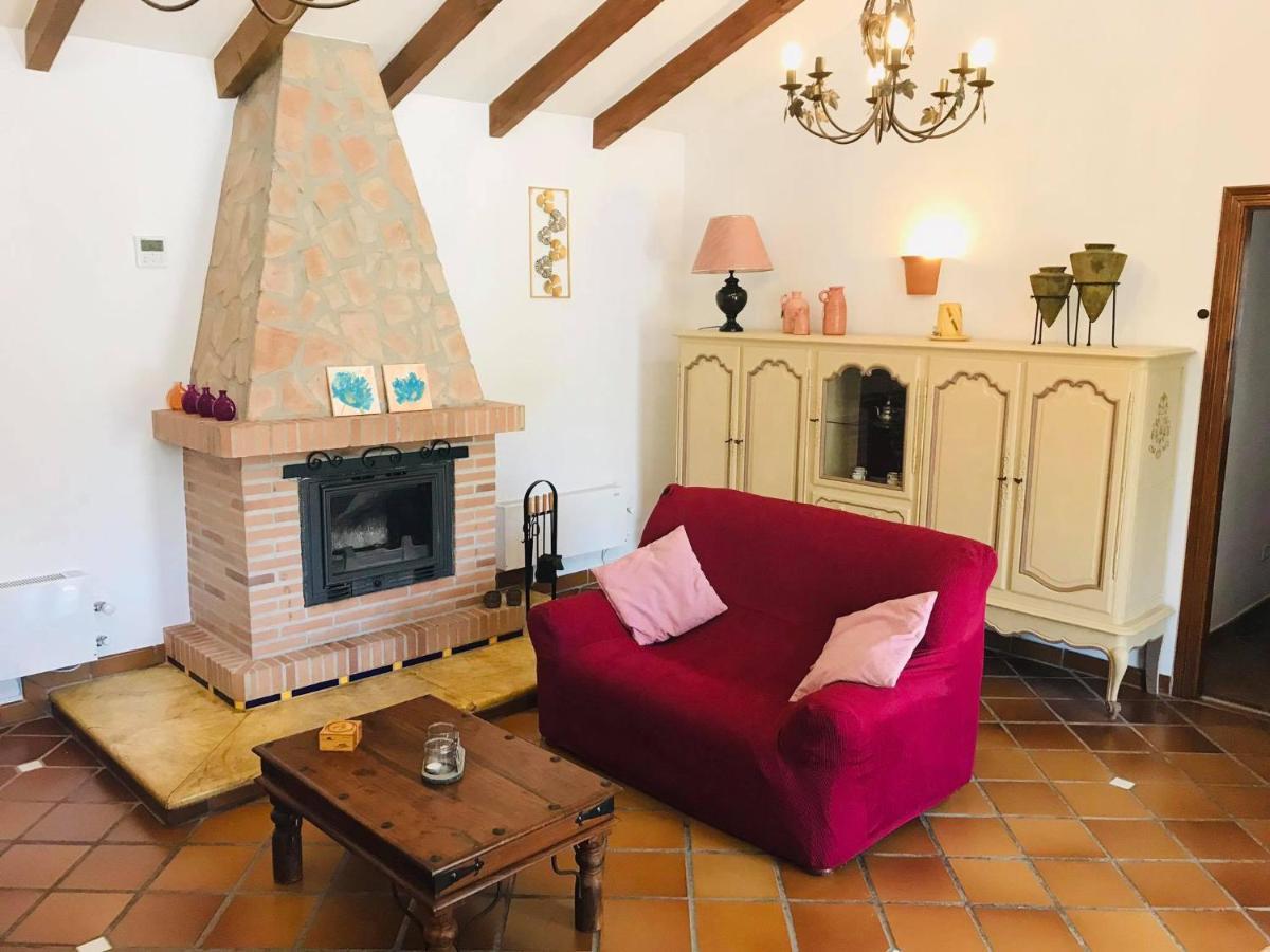 Casa Los Almendros Canillas de Albaida Luaran gambar